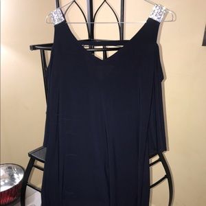 Blue navy dress